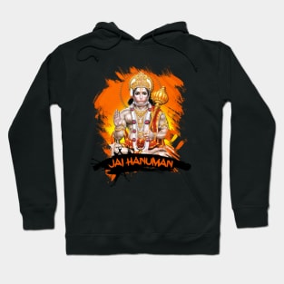 Jai Hanuman Hindu Worshipping Hoodie